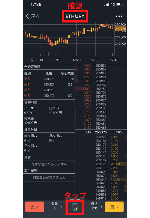 ビットフライヤーでイーサリアムを安く買う方法の説明画像